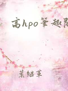 高hpo笔趣阁