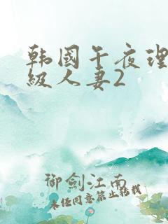 韩国午夜理伦三级人妻2