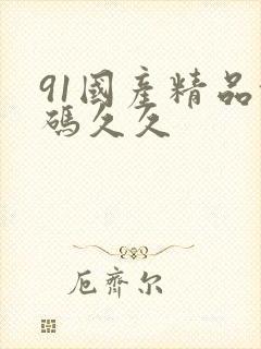 91国产精品乱码久久
