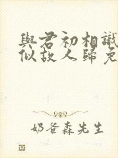 与君初相识·恰似故人归免费看