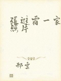 张进霜一家三口照片