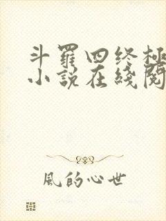 斗罗四终极斗罗小说在线阅读