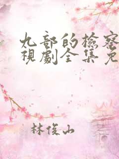 九部的检察官电视剧全集免费观看