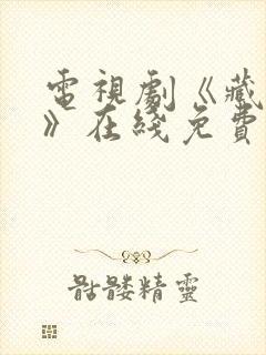 电视剧《藏海传》在线免费