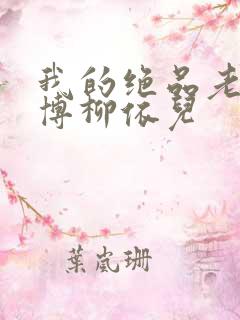 我的绝品老师王博柳依儿