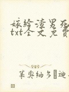 嫁给渣男死对头txt全文免费下载