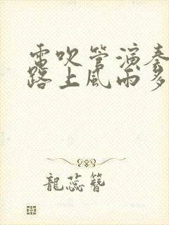 电吹管演奏爱情路上风雨多