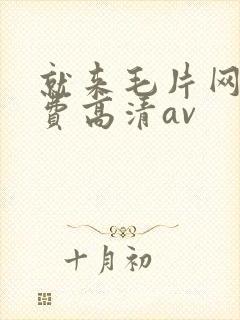 就来毛片网看免费高清av