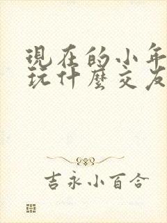 现在的小年轻都玩什么交友软件