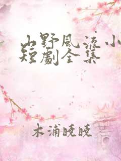 山野风流小神医短剧全集