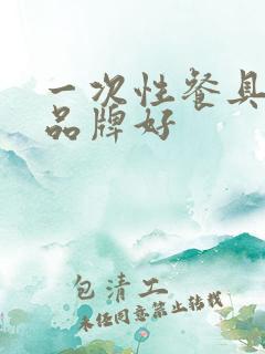 一次性餐具那个品牌好