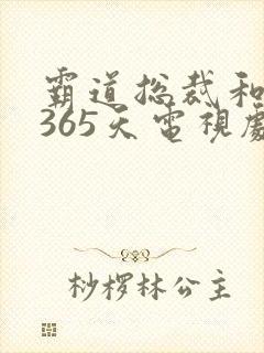 霸道总裁和我的365天电视剧