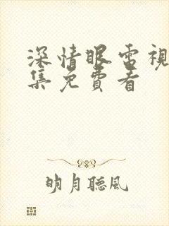 深情眼电视剧全集免费看