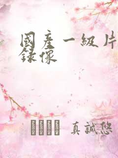 国产一级片黄色录像