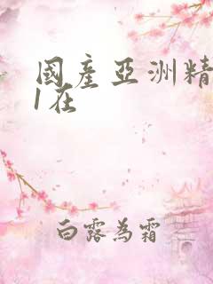 国产亚洲精品91在