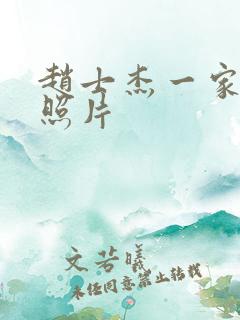 赵士杰一家三口照片