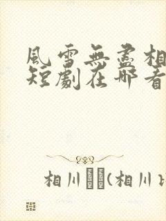 风雪无尽相思情短剧在哪看