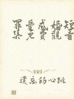 罪爱成婚短剧全集免费观看高清