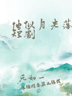 他似月光落我心短剧