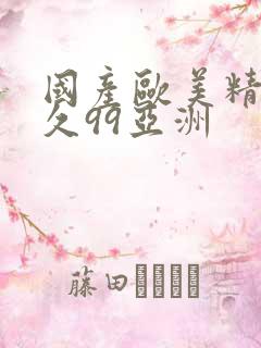 国产欧美精品久久99亚洲