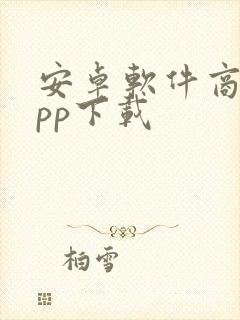 安卓软件商店app下载