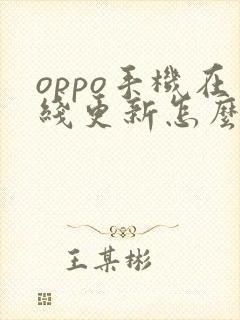 oppo手机在线更新怎么退出