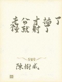 老公才插了几分钟就射了