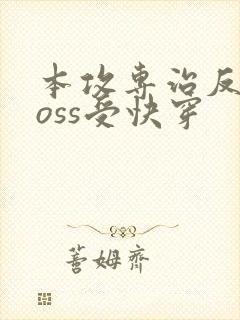 本攻专治反派boss受快穿