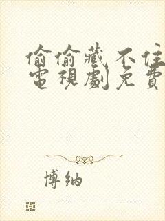 偷偷藏不住在线电视剧免费观看