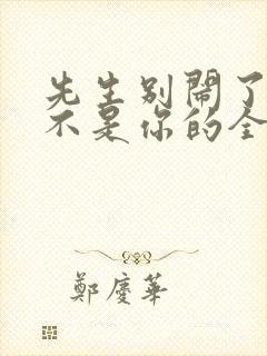 先生别闹了新娘不是你的全集