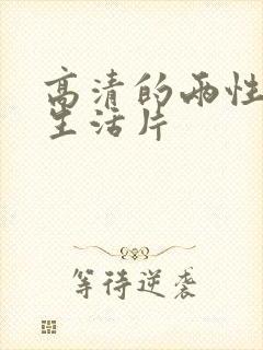 高清的两性性色生活片