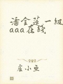 潘金莲一级淫片aaa在线