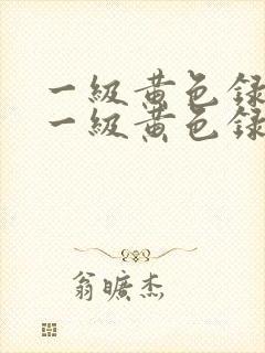 一级黄色录像,一级黄色录像