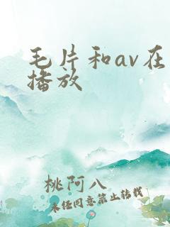 毛片和av在线播放