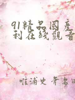 91精品国产福利在线观看你