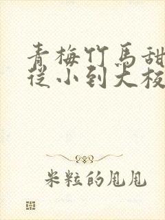 青梅竹马甜宠文从小到大校园