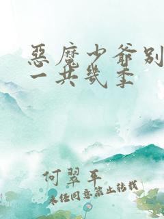 恶魔少爷别吻我一共几季