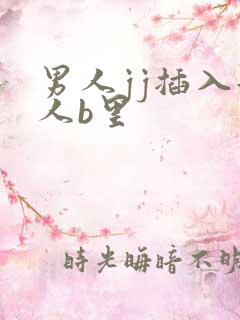 男人jj插入女人b里