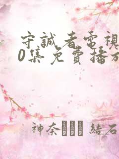 守诚者电视剧40集免费播放视频