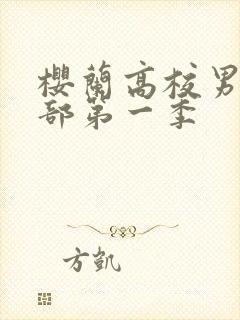 樱兰高校男公关部第一季