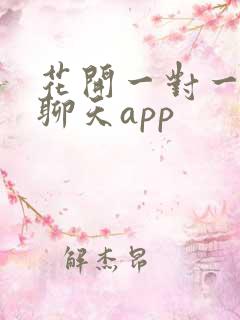 花开一对一视频聊天app