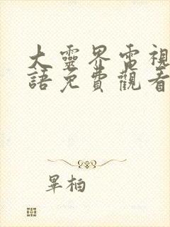 大灵界电视剧国语免费观看