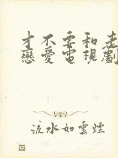 才不要和老板谈恋爱电视剧全集