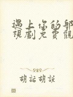 遇上你的那天电视剧免费观看