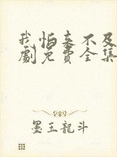 我怕来不及电视剧免费全集