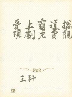 爱上霸道总裁电视剧免费观看全集