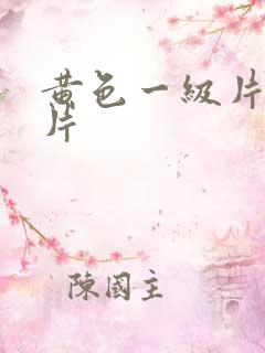 黄色一级片特级片