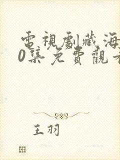 电视剧藏海传40集免费观看