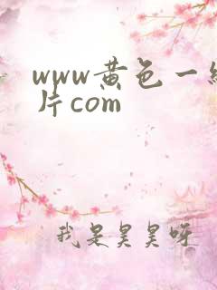 www黄色一级片com