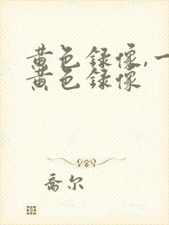 黄色录像,一级黄色录像